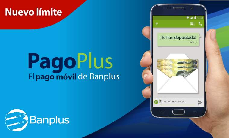 Pago plus-Banplus-aumento de limite junio 2018